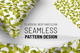 Abstract Floral Pattern Design: A Versatile Asset for Local Business Branding