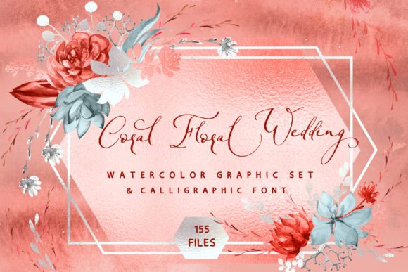 Coral Floral Wedding Graphic Font: A Designerβs Practical Take