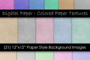 Digital Scrapbook Kraft Paper Textures