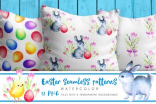 Easter Seamless Patterns for Real Crafting Projects