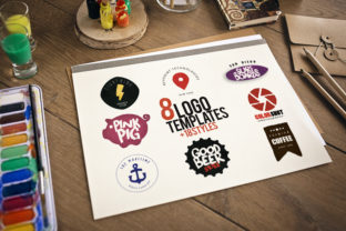 Logo Studio Vol1 X8: A Modern Design Asset for Content Creators