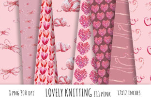 Loose Knitting Digital Papers