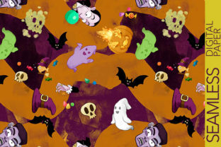 Mixed Halloween Characters - Funny Style