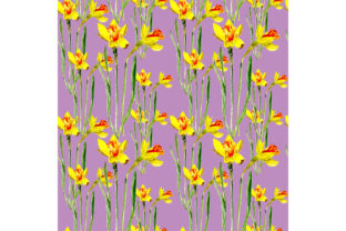 Seamless Pattern with Narcissuses: A Versatile Design for Handmade Creations