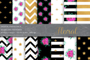 Shabby Chic Digital Paper & Patterns