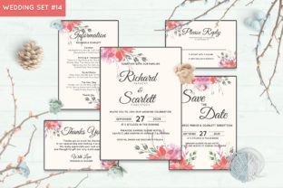 Wedding Invitation Set 14 Floral Style Review
