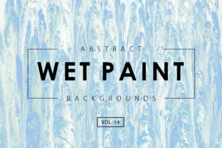 Wet Paint Textures 14: A Fresh Layer for Creative Design Projects
