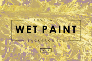 Wet Paint Textures 9: A Versatile Graphic Design Asset for Local Businesses